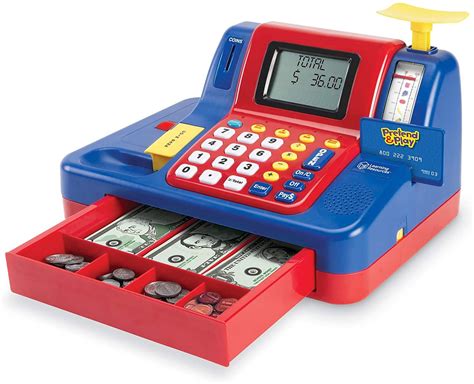 learning resources cash register cb open